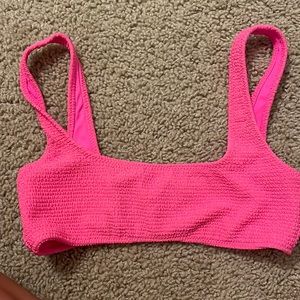 Pacsun pink bikini top
